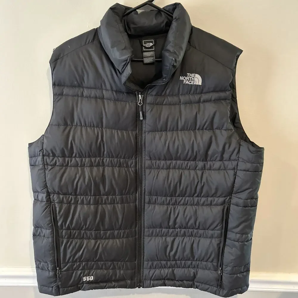 The North Face Thermoball Men's Quilted Vest - TNF Black Size X Large EUC